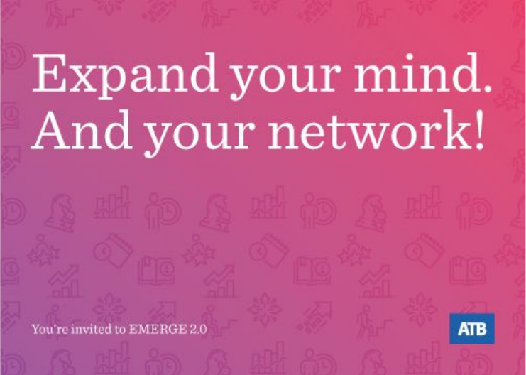 ATB invitation: Expand your mind. And your network! You’re invited to Emerge 2.0